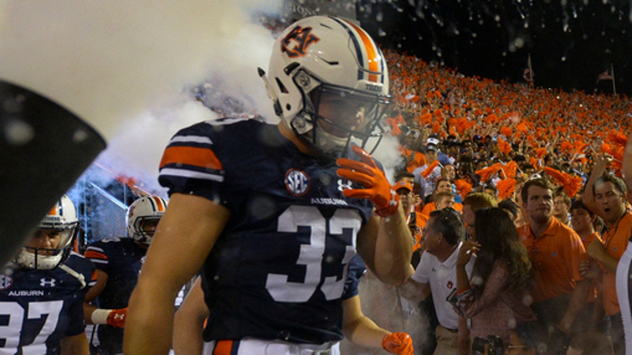Auburn kicker-turned-receiver Hastings catching on already